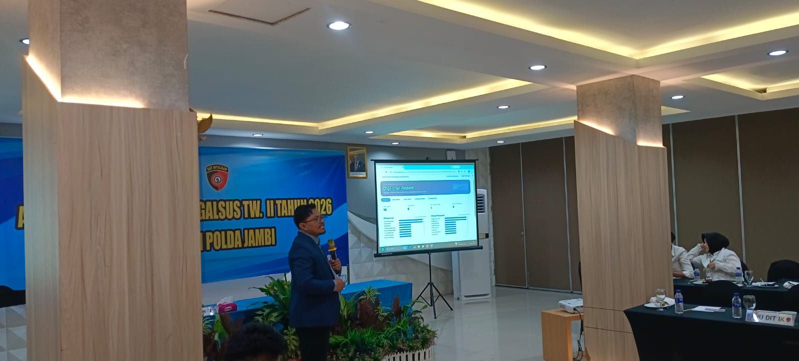 Perkuat Sinergi Akademisi dan Kepolisian, Assoc. Prof. Dr. Ade Oktarino Jadi Narasumber Utama ANEV DITINTELKAM POLDA JAMBI