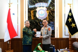 Kapolda Jambi Terima Silaturahmi Kepala Pengadilan Tinggi Jambi, Perkuat Sinergi Antar Lembaga Penegak Hukum