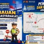 Polda Jambi Imbau Masyarakat Gunakan Jalur Alternatif Selama Pelaksanaan Presisi Merdeka Run 2026