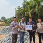 PT Berkah Energi Abadi Realisasikan CSR, Fokus Perbaiki Infrastruktur Jalan Maro Sebo